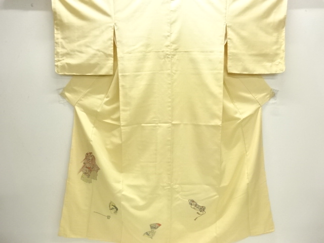 JAPANESE KIMONO / TSUKESAGE HOMONGI / FUSHI TSUMUGI / WOVEN SHOJO